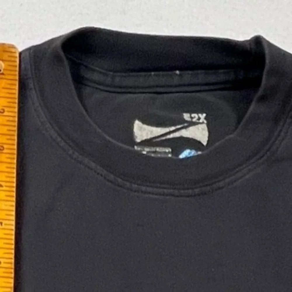 Kindig-It Design T-Shirt Mens 2X Black Boss Mustang Graphic Performance Bitchin